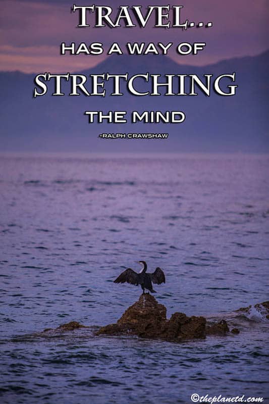 Best quotes about traveling stretching the mind