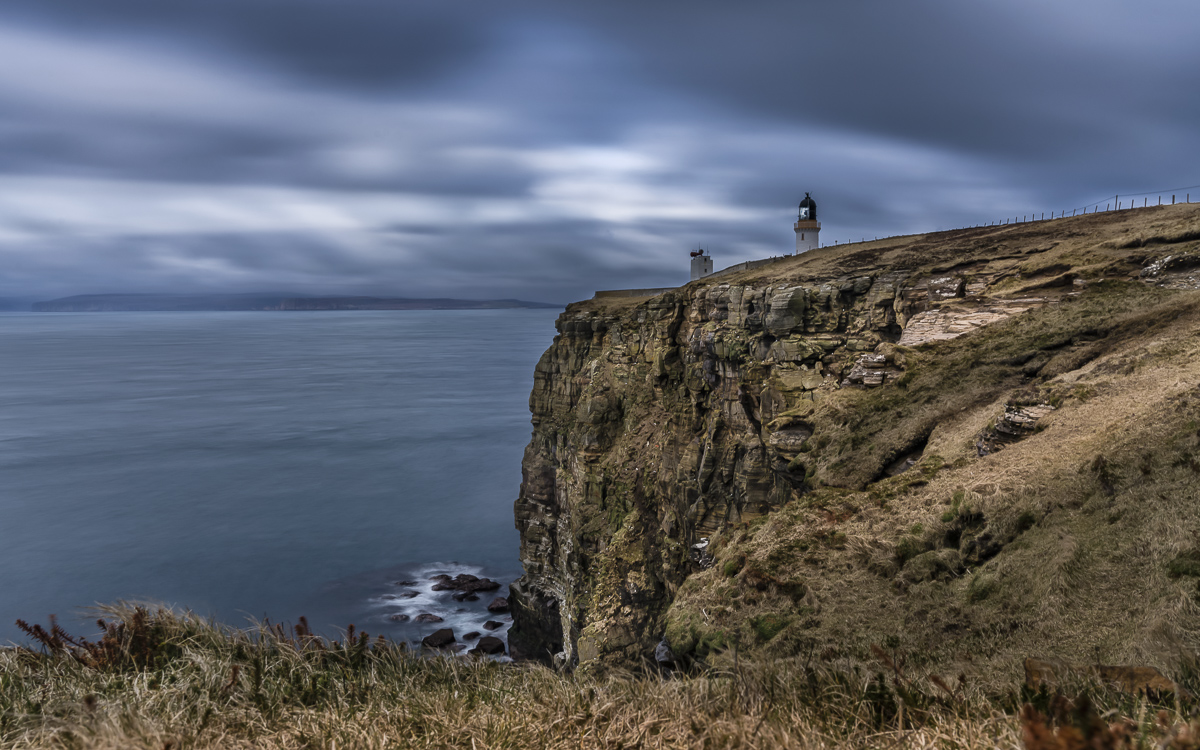 Dunnet Head lighthouse Scotland view