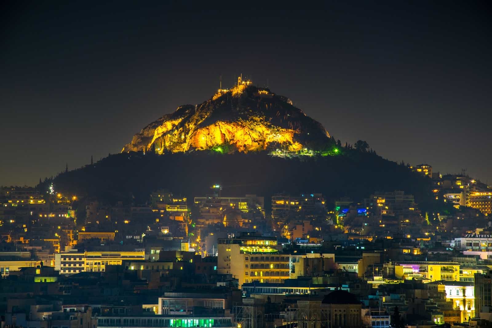 best places to visit in greece athens at night