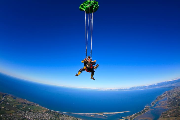 safety of travel skydiving